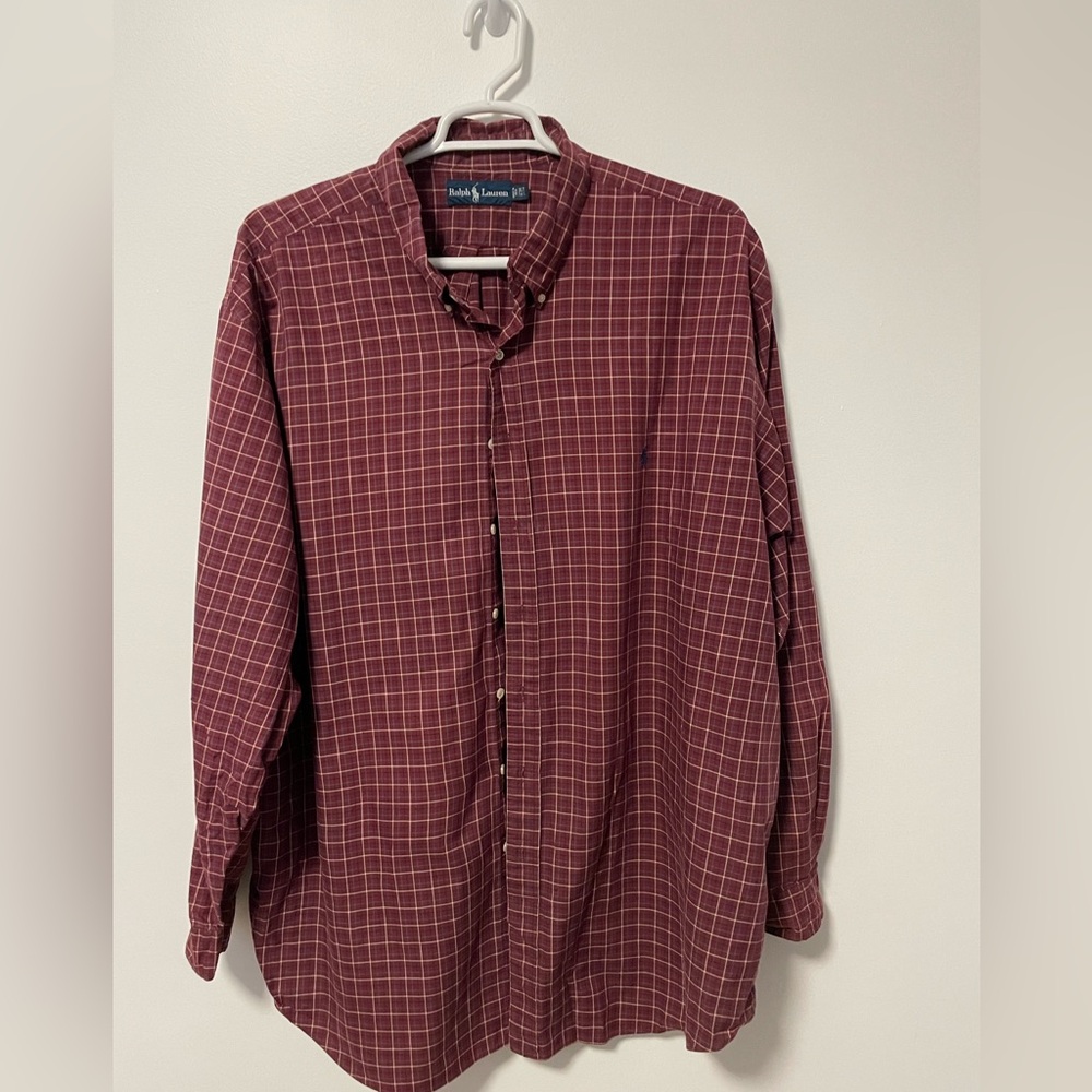 Long sleeved men’s button down